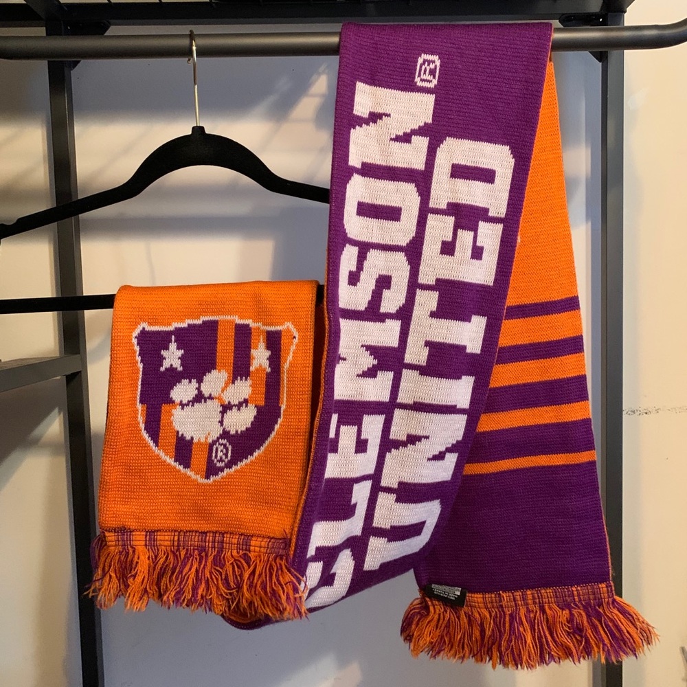 Clemson Soccer Scarf